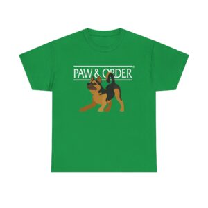Paw & Order Tee - Cartoon Dog