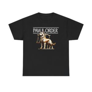 Paw & Order Tee - Justice