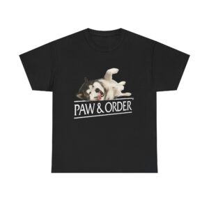 Paw & Order Tee - Malamute
