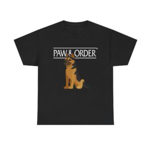Paw & Order Tee - Cartoon Tee