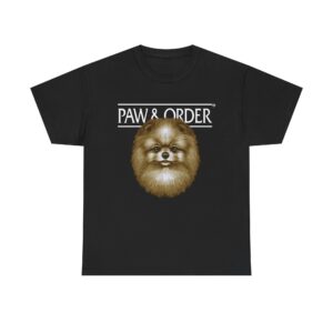 Paw & Order Tee - Pomeranian