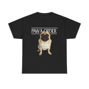 Paw & Order Tee - Pug